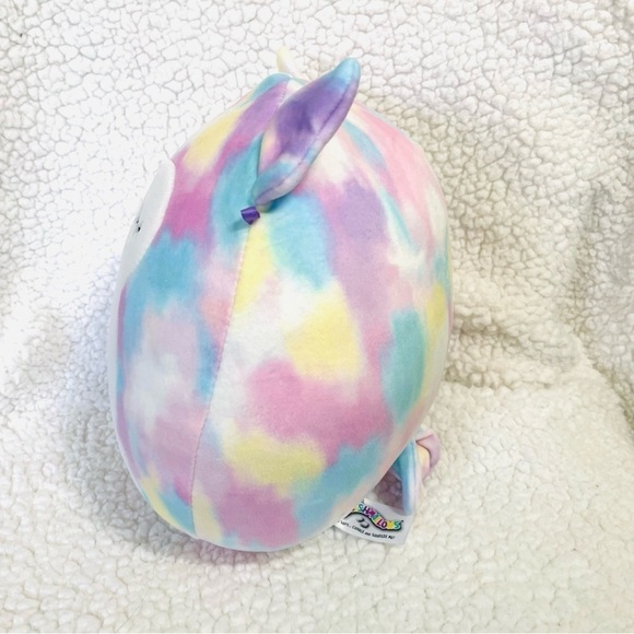 9" Squishmallow Lesedi Rainbow Owl Official Kellytoy Plush Toy - Picture 5 of 7